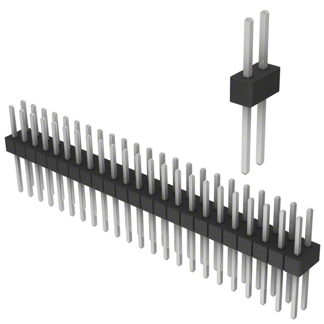 CONN HEADER VERT 46POS 2.54MM