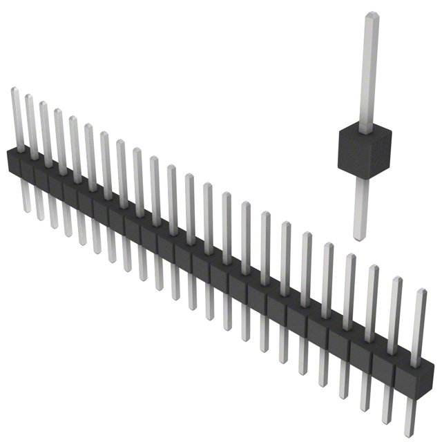 CONN HEADER VERT 23POS 2.54MM