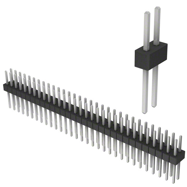CONN HEADER VERT 62POS 2.54MM