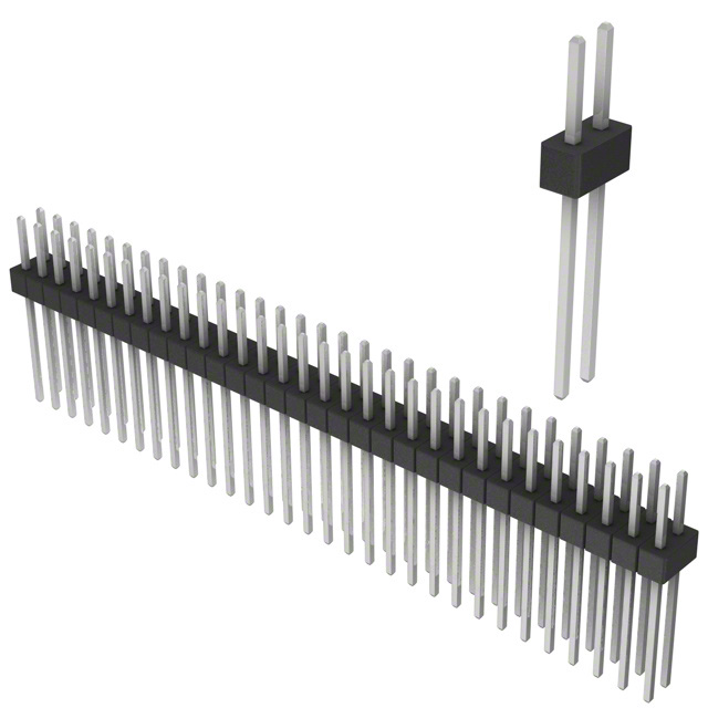 CONN HEADER VERT 62POS 2.54MM