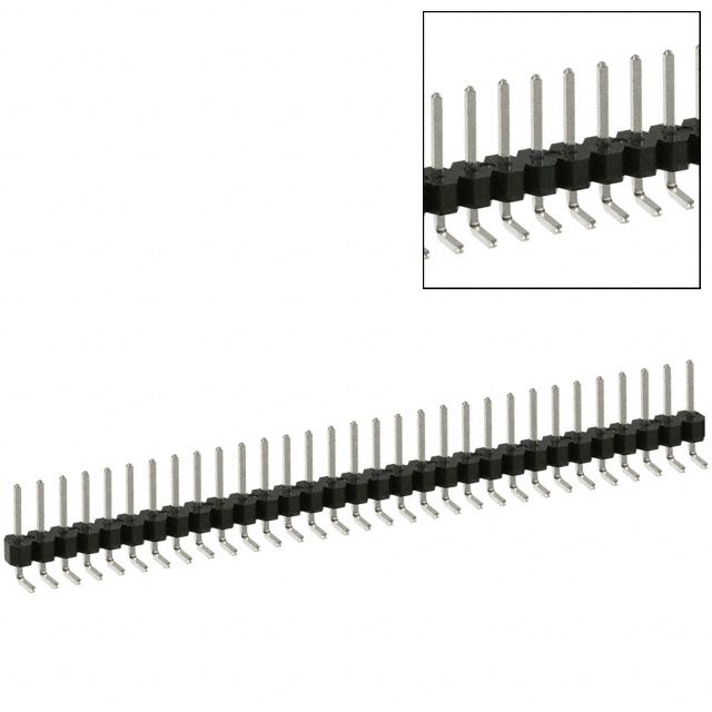 CONN HEADER R/A 31POS 2.54MM