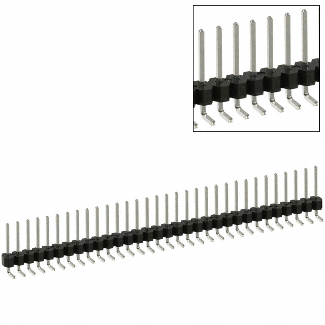 CONN HEADER R/A 32POS 2.54MM