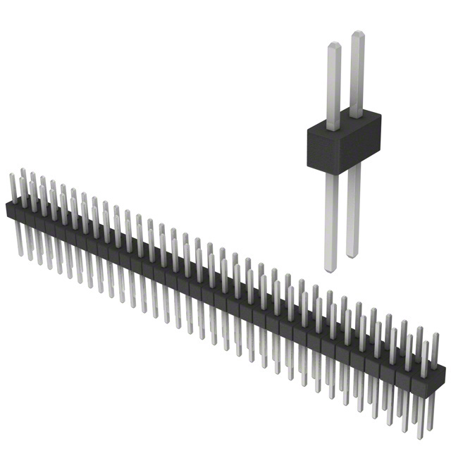 CONN HEADER VERT 68POS 2.54MM