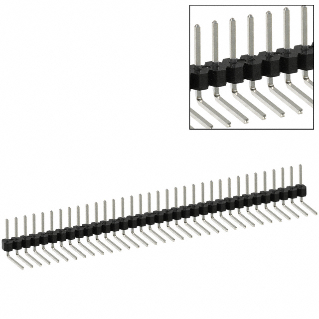 CONN HEADER R/A 34POS 2.54MM