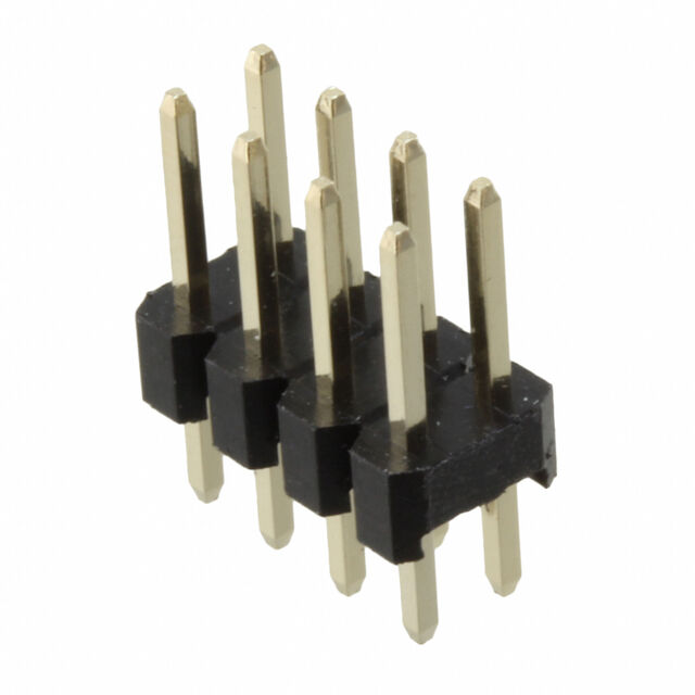 CONN HEADER VERT 8POS 2.54MM