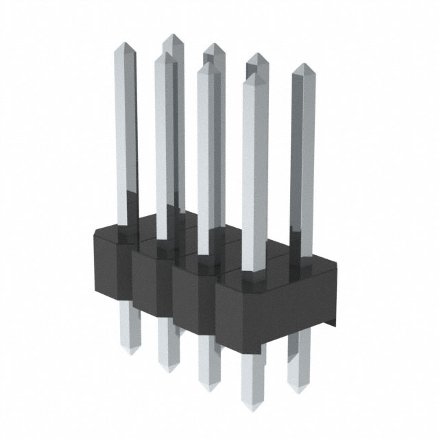 CONN HEADER VERT 8POS 2.54MM