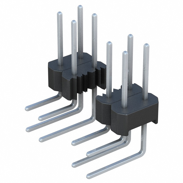 CONN HEADER R/A 68POS 2.54MM