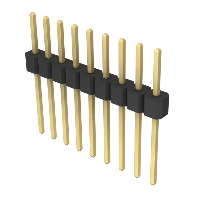 CONN HEADER VERT 9POS 2.54MM