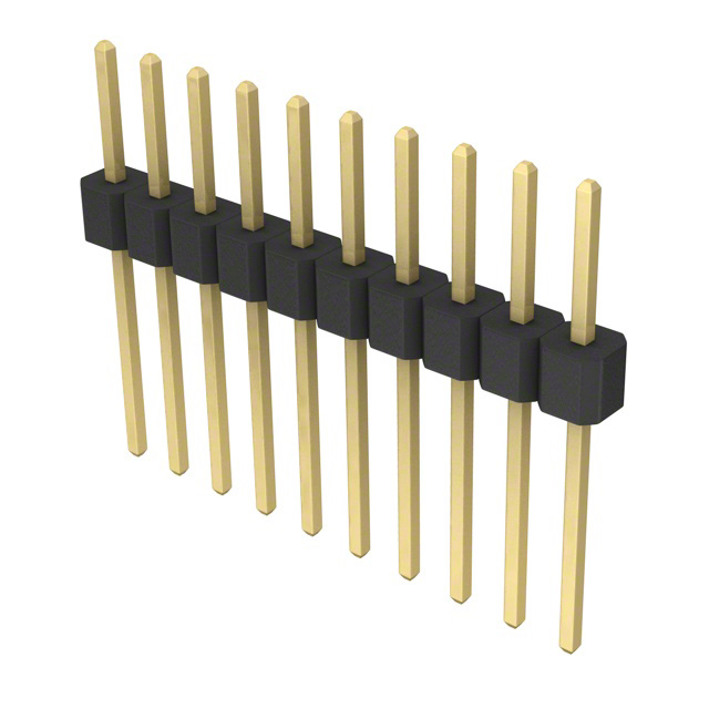 CONN HEADER VERT 10POS 2.54MM