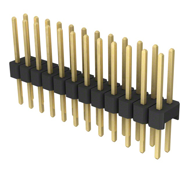 CONN HEADER VERT 24POS 2.54MM
