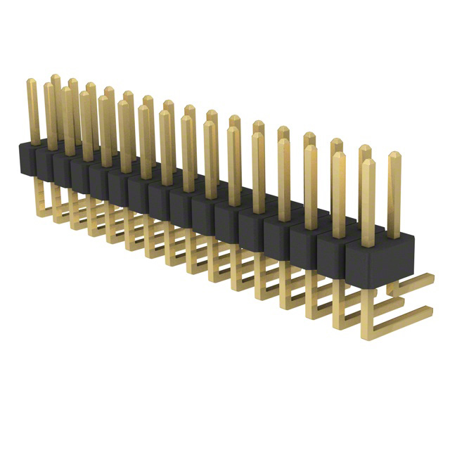 CONN HEADER R/A 32POS 2.54MM
