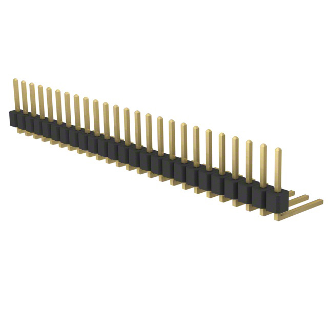 CONN HEADER R/A 25POS 2.54MM