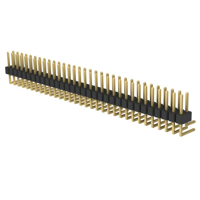 CONN HEADER R/A 64POS 2.54MM