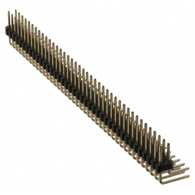 CONN HEADER R/A 80POS 2.54MM