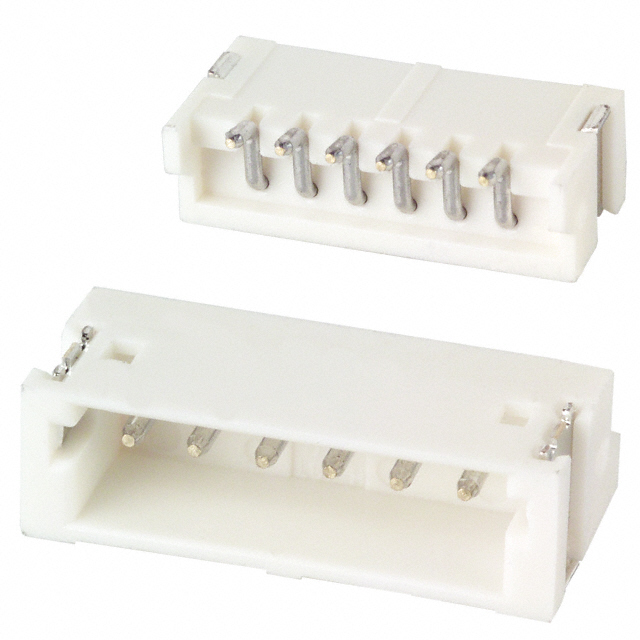CONN HEADER SMD R/A 6POS 1.5MM