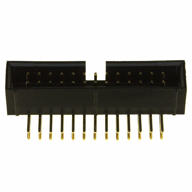 CONN HEADER R/A 26POS 2.54MM
