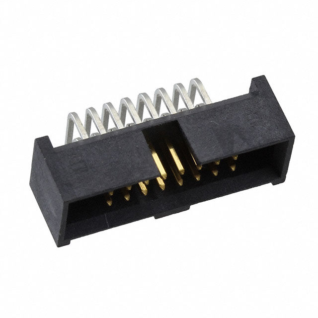 CONN HEADER R/A 16POS 1.27MM