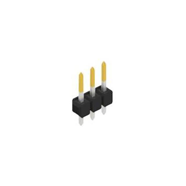 one row,  0.635 mm