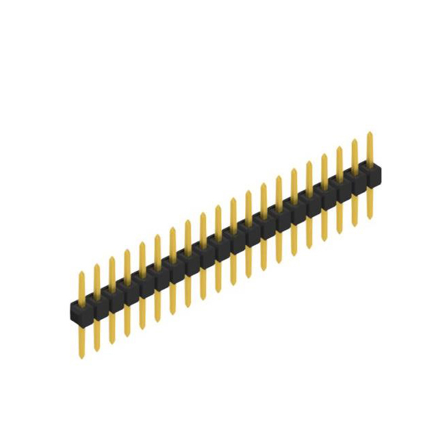 ONE ROW,  0.635 MM