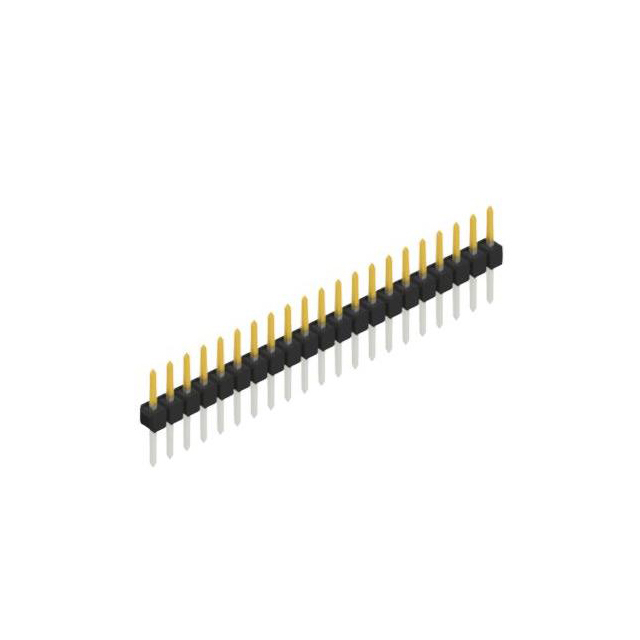 ONE ROW,  0.635 MM