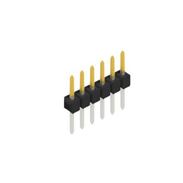 ONE ROW,  0.635 MM