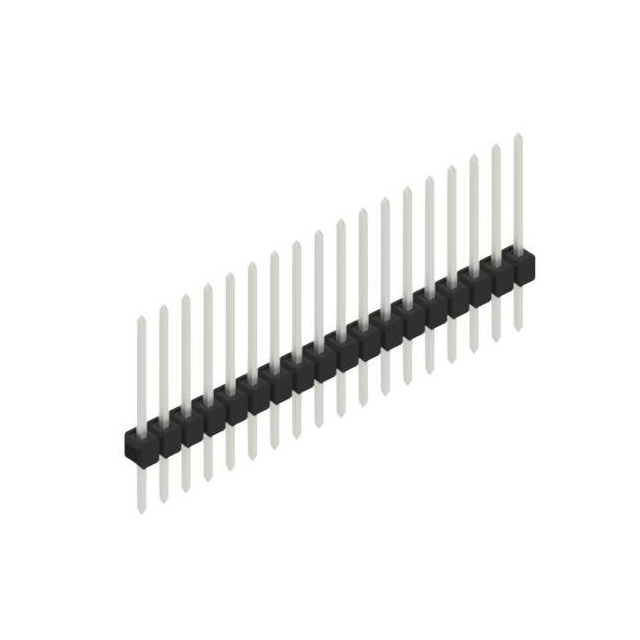 ONE ROW,  0.635 MM