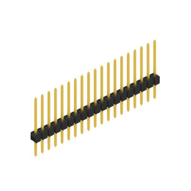 ONE ROW,  0.635 MM