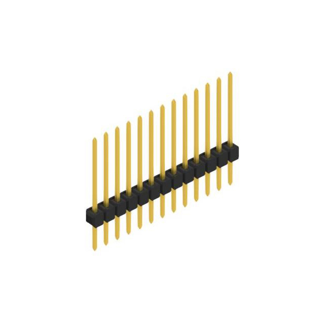ONE ROW,  0.635 MM
