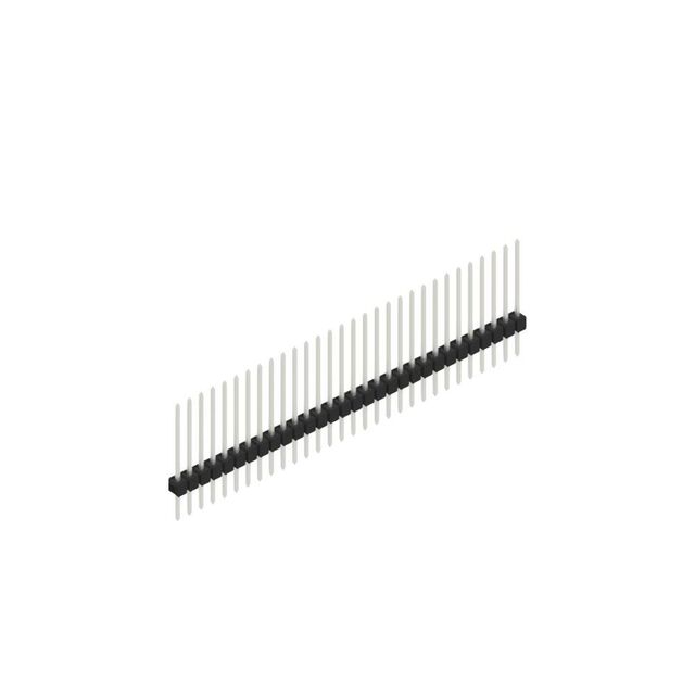 ONE ROW,  0.635 MM