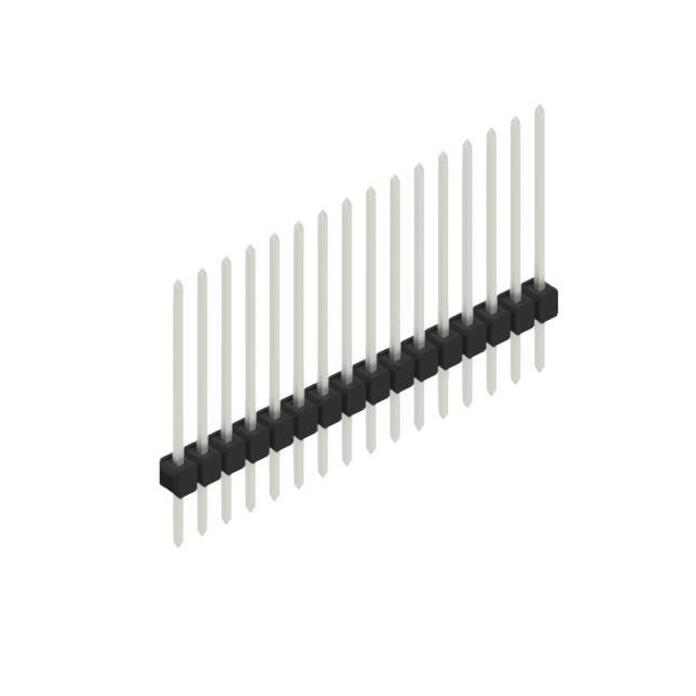 ONE ROW,  0.635 MM