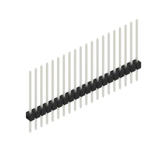 ONE ROW,  0.635 MM