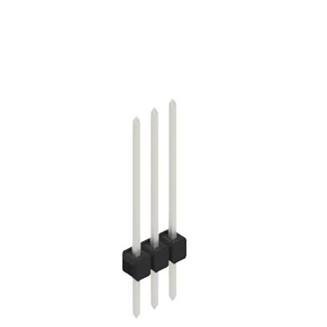 ONE ROW,  0.635 MM