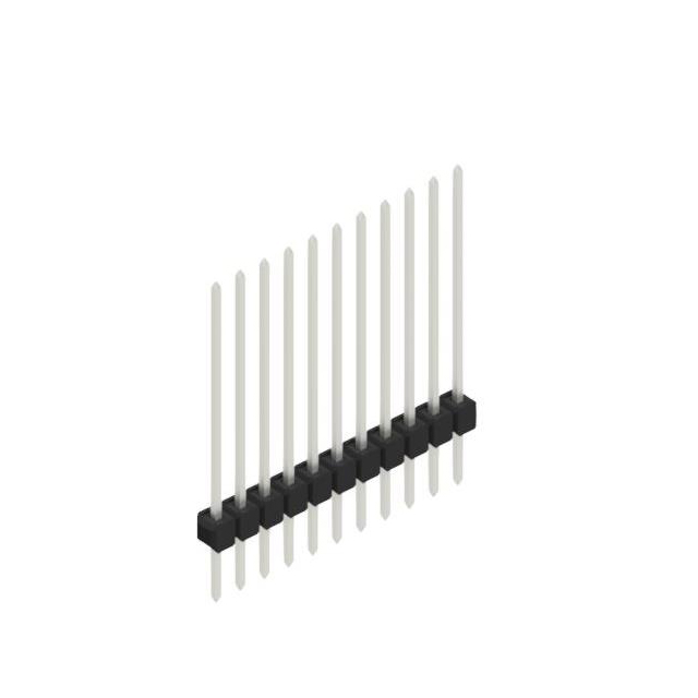 ONE ROW,  0.635 MM