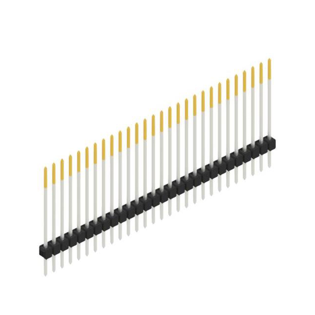 ONE ROW,  0.635 MM