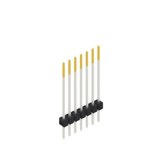 ONE ROW,  0.635 MM