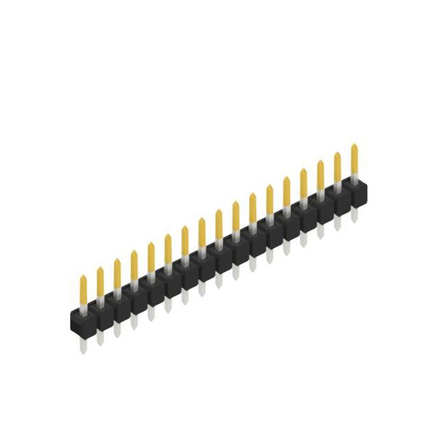 ONE ROW,  0.635 MM