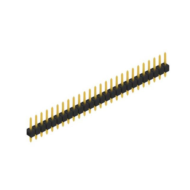 ONE ROW,  0.635 MM