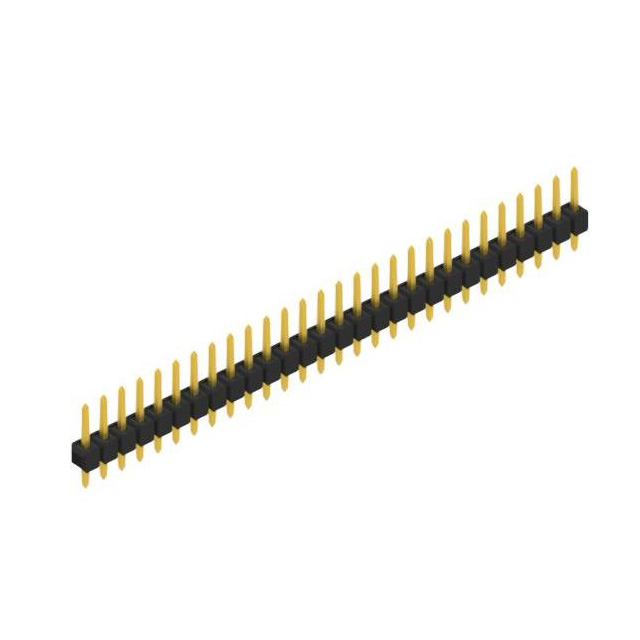 ONE ROW,  0.635 MM