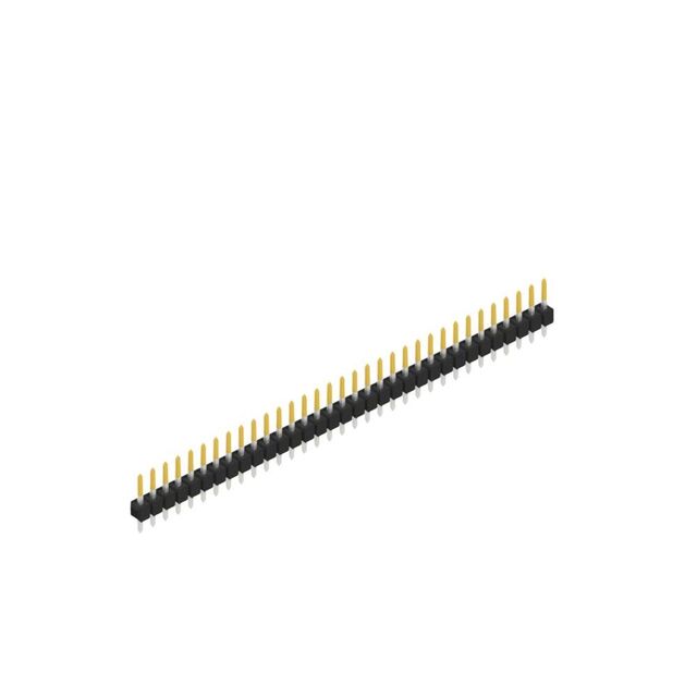 ONE ROW,  0.635 MM