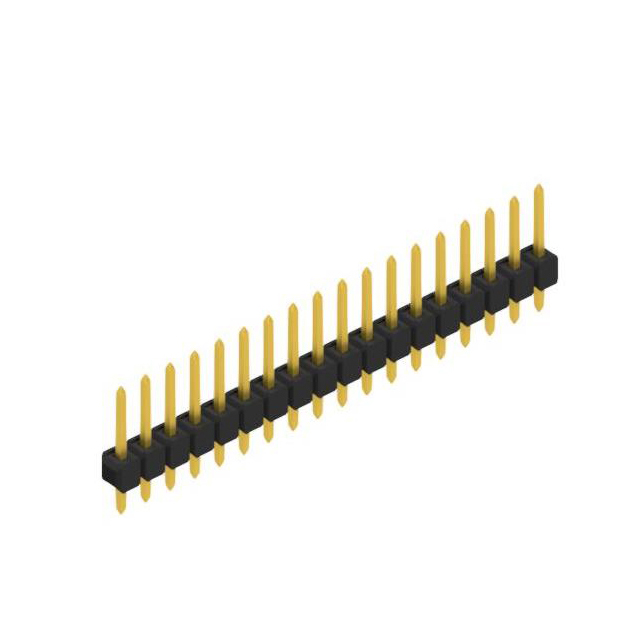 ONE ROW,  0.635 MM