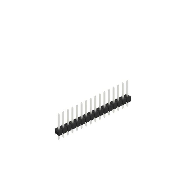 ONE ROW,  0.635 MM