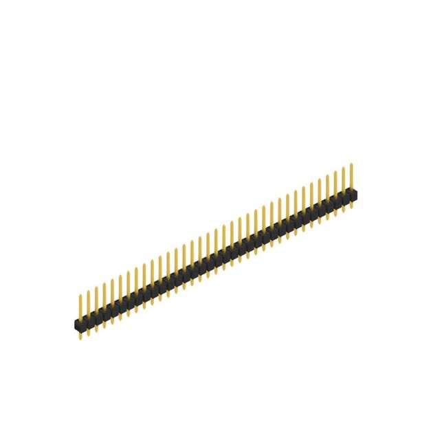 ONE ROW,  0.635 MM