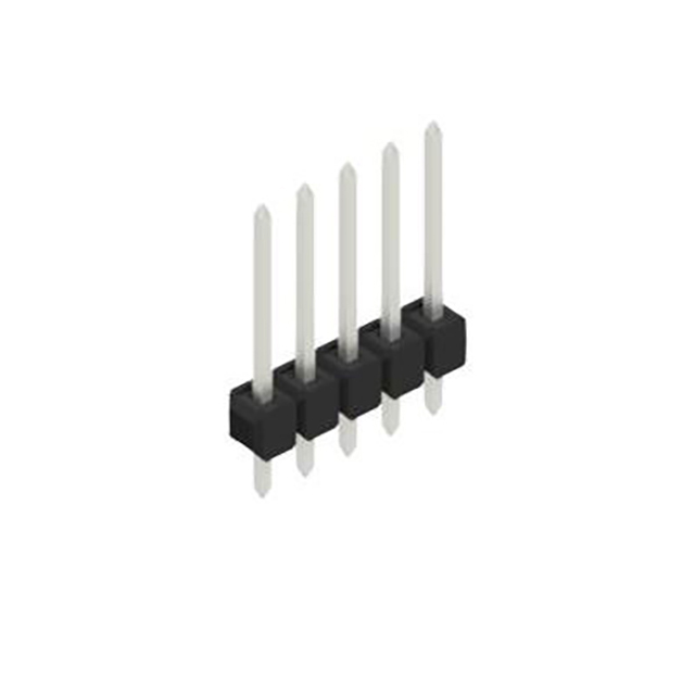 ONE ROW,  0.635 MM