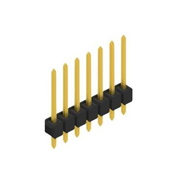 ONE ROW,  0.635 MM