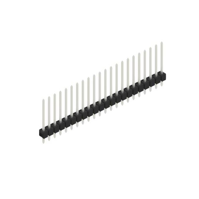 ONE ROW,  0.635 MM