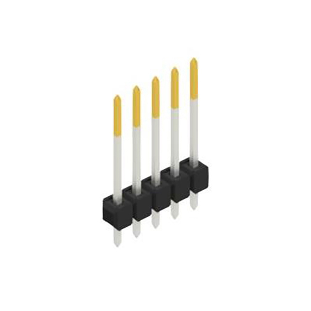ONE ROW,  0.635 MM