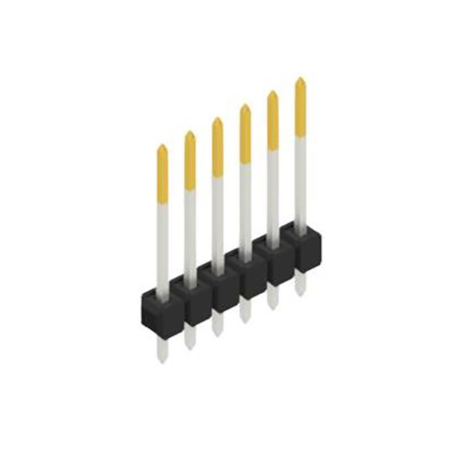 ONE ROW,  0.635 MM