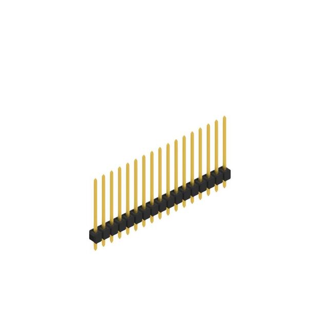 ONE ROW,  0.635 MM