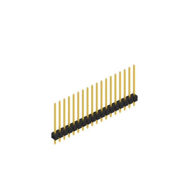 ONE ROW,  0.635 MM