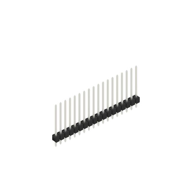 ONE ROW,  0.635 MM